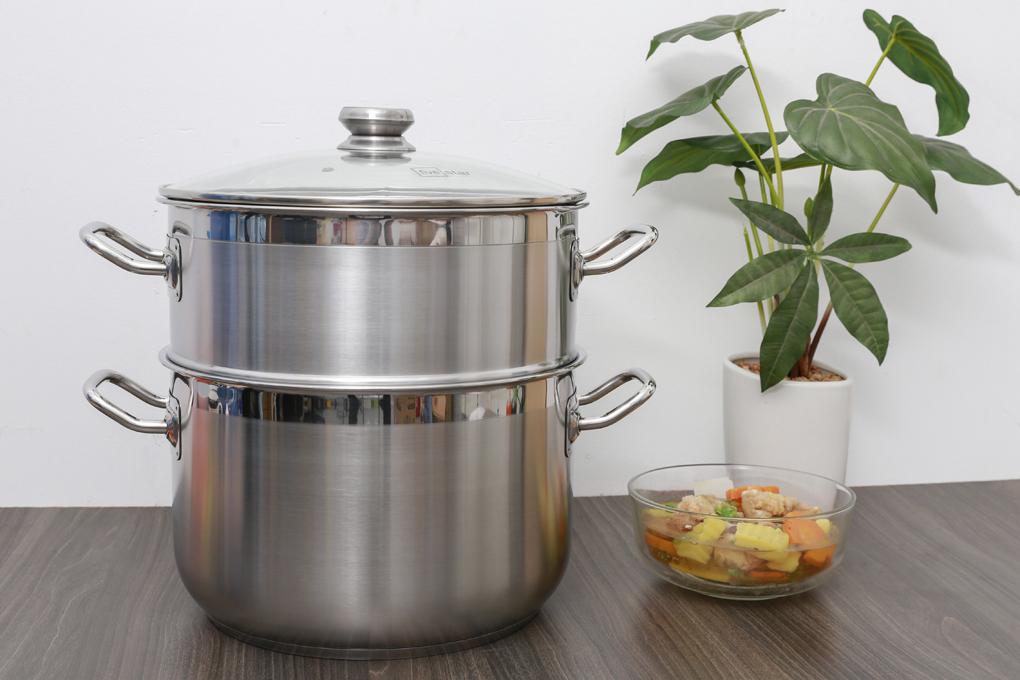 Bộ xửng hấp inox 3 đáy Fivestar ST30-3DG đường kính 30cm