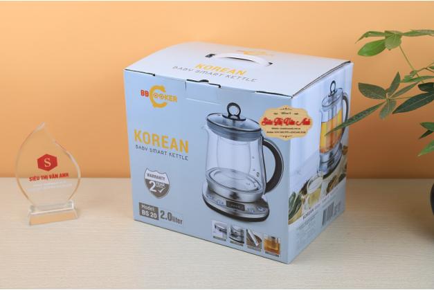 Ấm chưng yến và pha trà BBcooker BS20 Công nghệ Hàn quốc