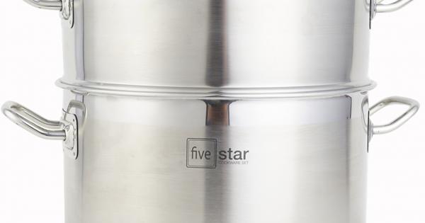 Bộ xửng hấp inox 3 đáy Fivestar ST32-3DG đường kính 32cm