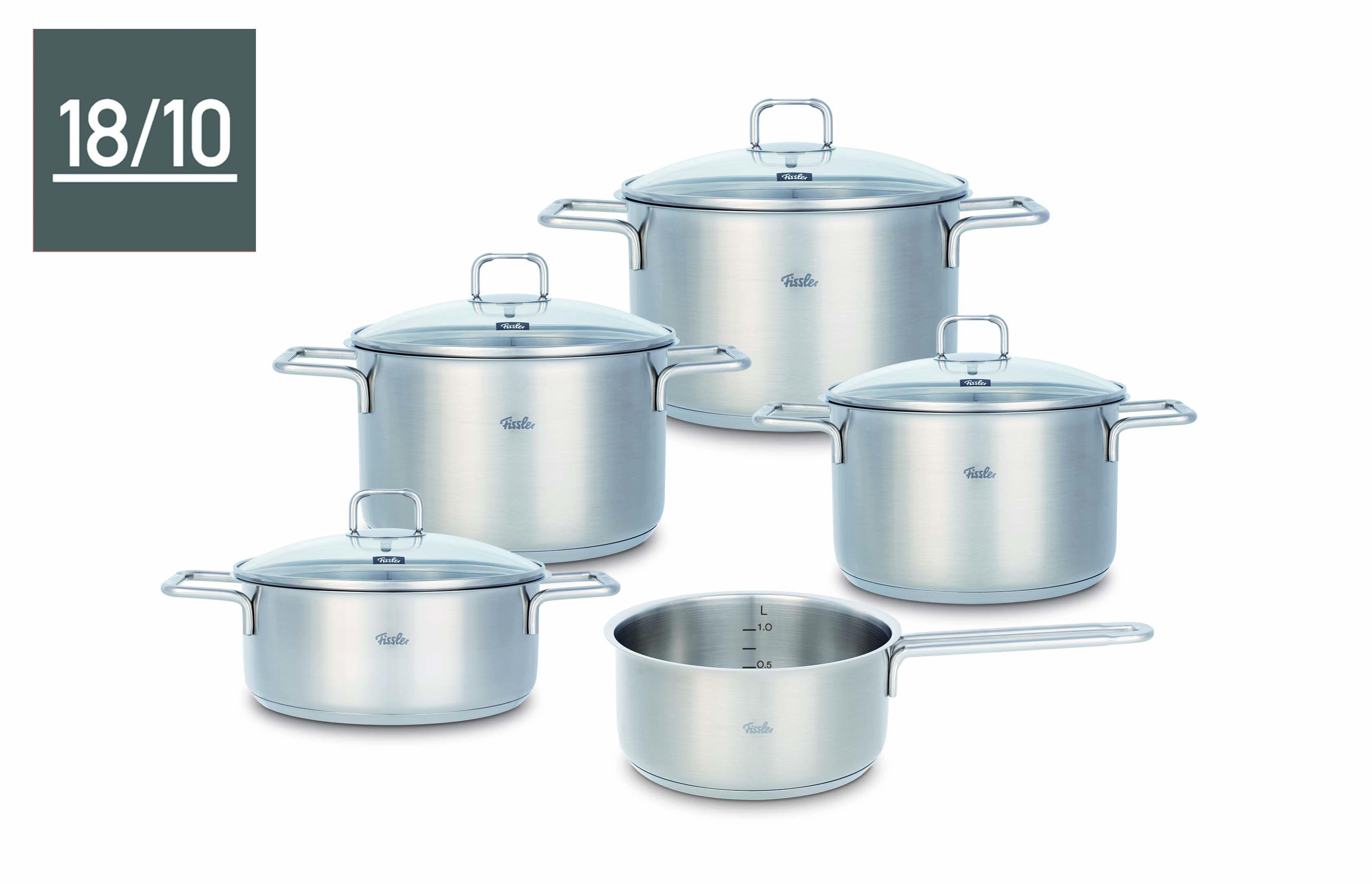 Bộ nồi 5 món Fissler Hamburg Sản xuất tại Đức
