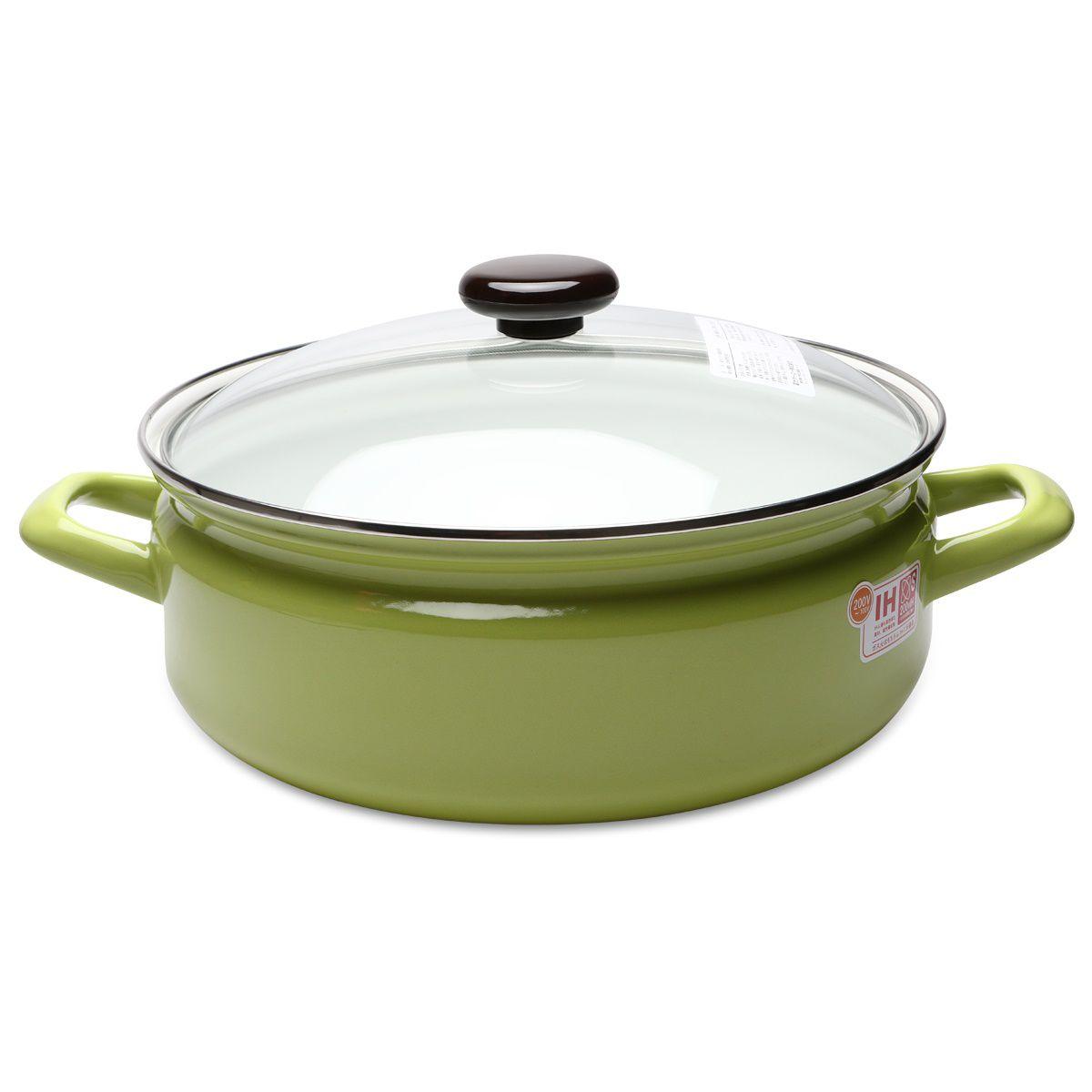 Nồi lẩu tráng men Fujihoro YAV-27HD Dung tích 5,6L Nhật bản