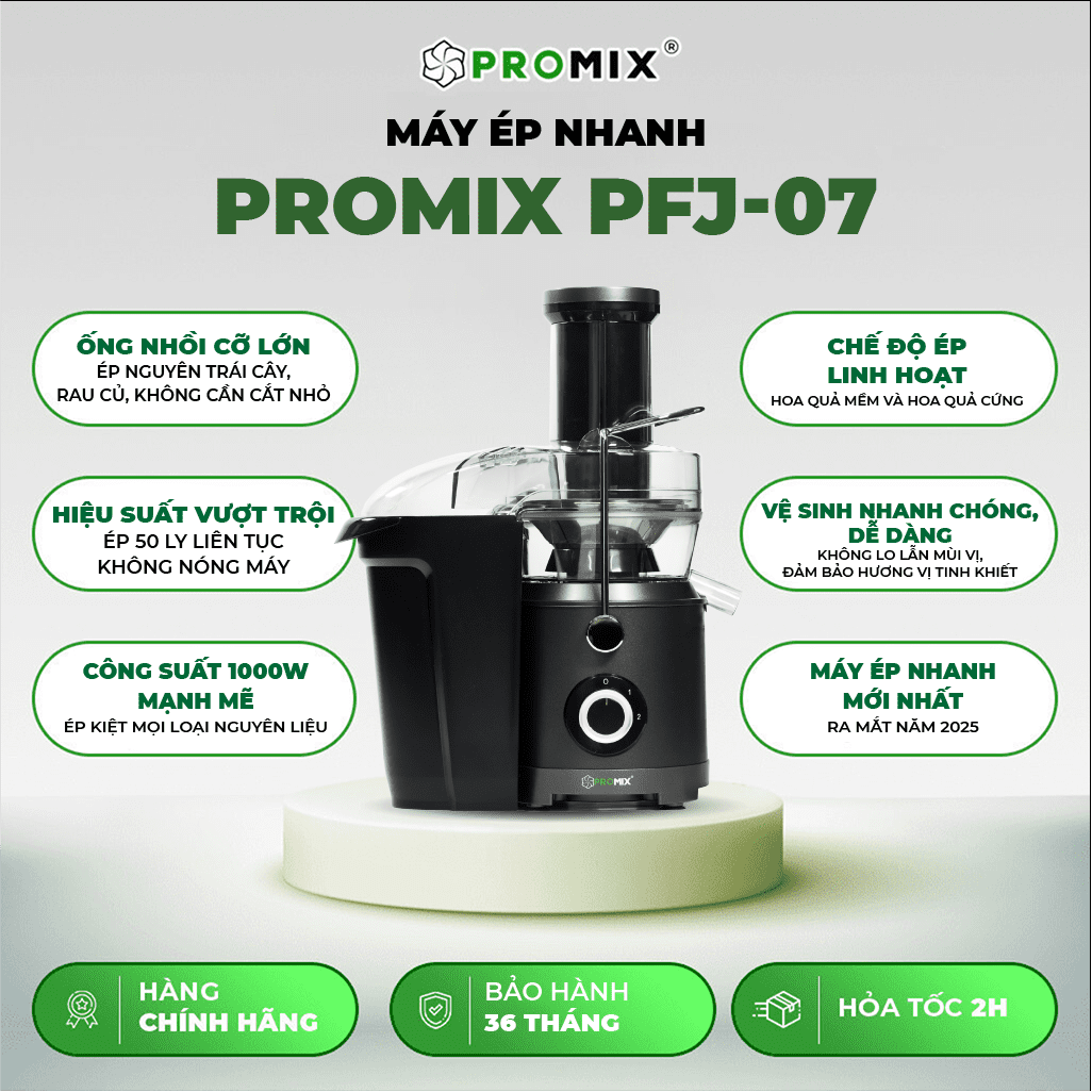 Máy ép trái cây Promix PFJ-07 Công suất 1000W