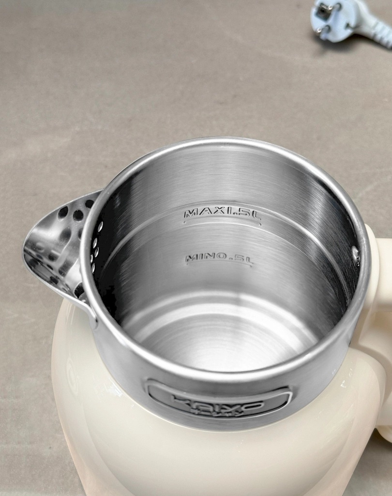 Ấm siêu tốc 2 lớp Cool touch Kaiyo 1.5L công nghệ Nhật bản