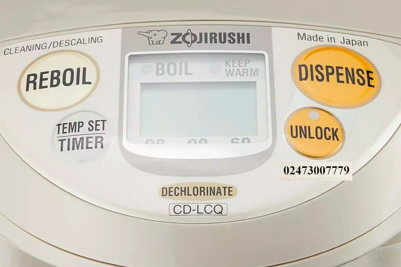 Bình thủy điện Zojirushi CD-LCQ50 Dung tích 5L