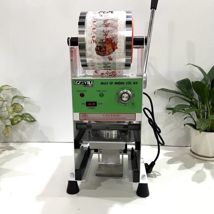Máy dập nắp cốc miệng ly Yili B9 Loại thủ công