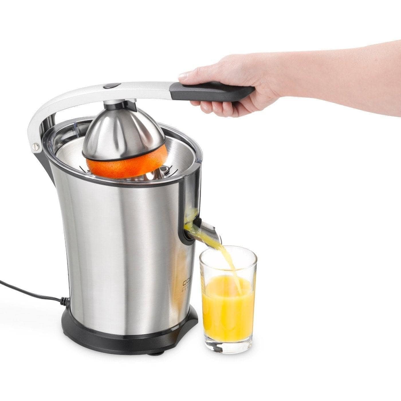 Thân và lưới lọc được làm bằng inox, tạo độ bền và sang trọng