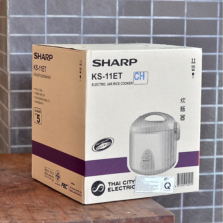 Nồi cơm điện Sharp KS-11ET Dung tích 1L