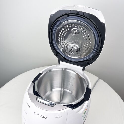 Nồi cơm điện cao tần Cuckoo CRP-CHAS109FW lòng nồi inox dung tích 1.8L
