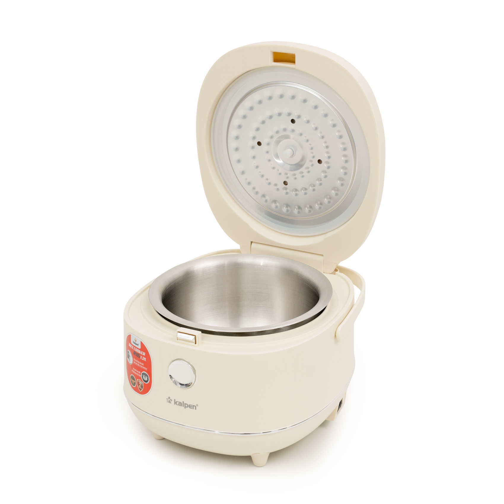 Nồi cơm điện lòng nồi Inox 304 liền khối Kalpen R16 dung tích 1.2L