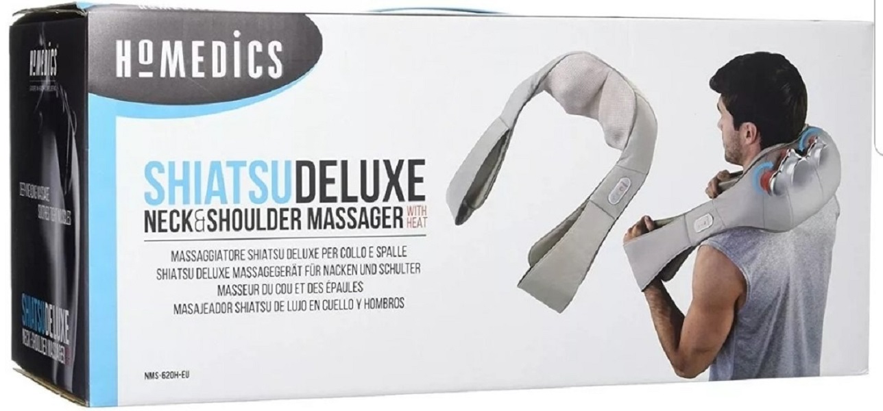 Vỏ hộp đai massage vổ vai gáy HoMedics NMS-620H