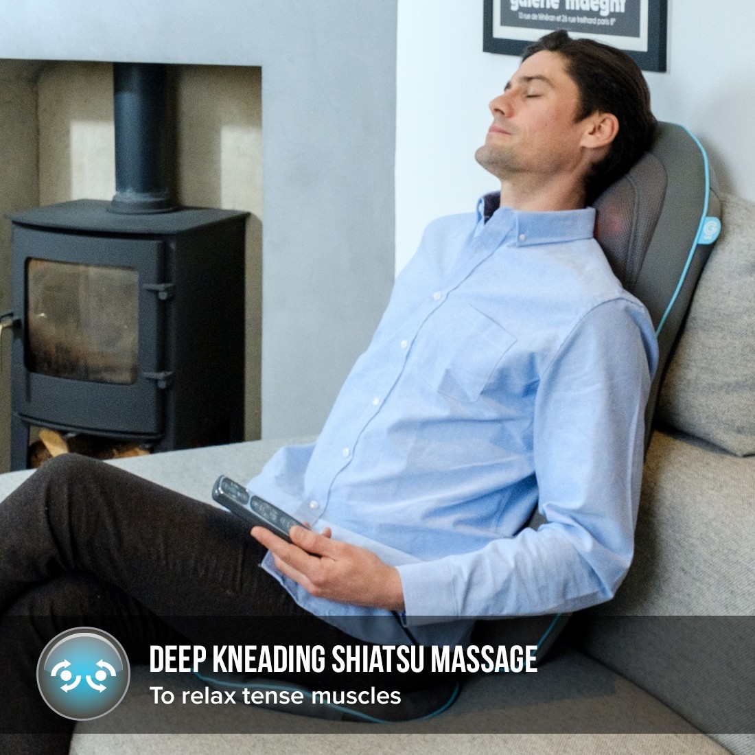 Đệm massaga đem lại cảm giác thư giãn thoải mái 