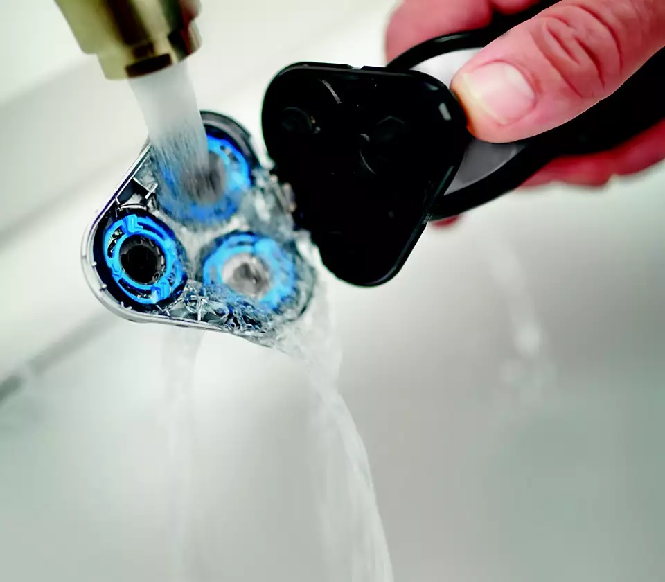 Làm sạch dễ dàng dưới vòi nước