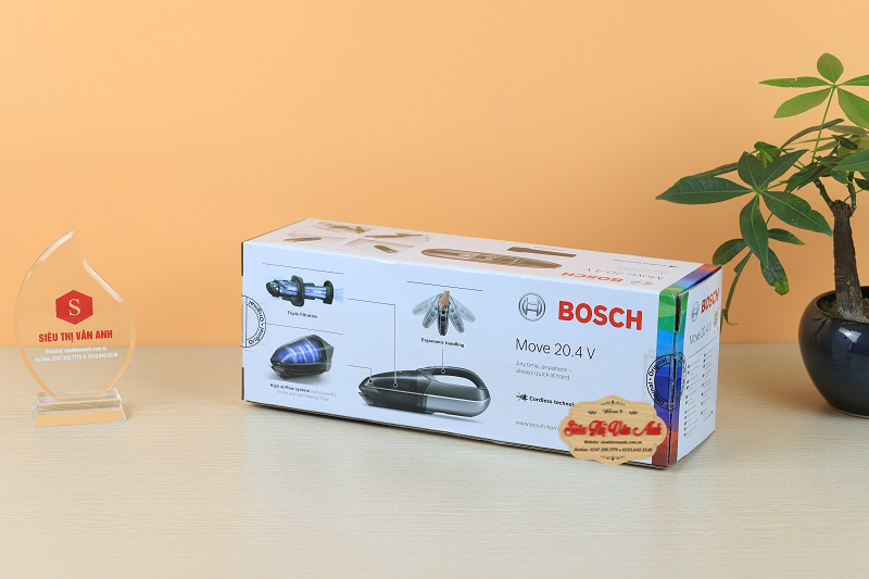 Vỏ hộp của Máy hút bụi cầm tay Bosch BHN20110