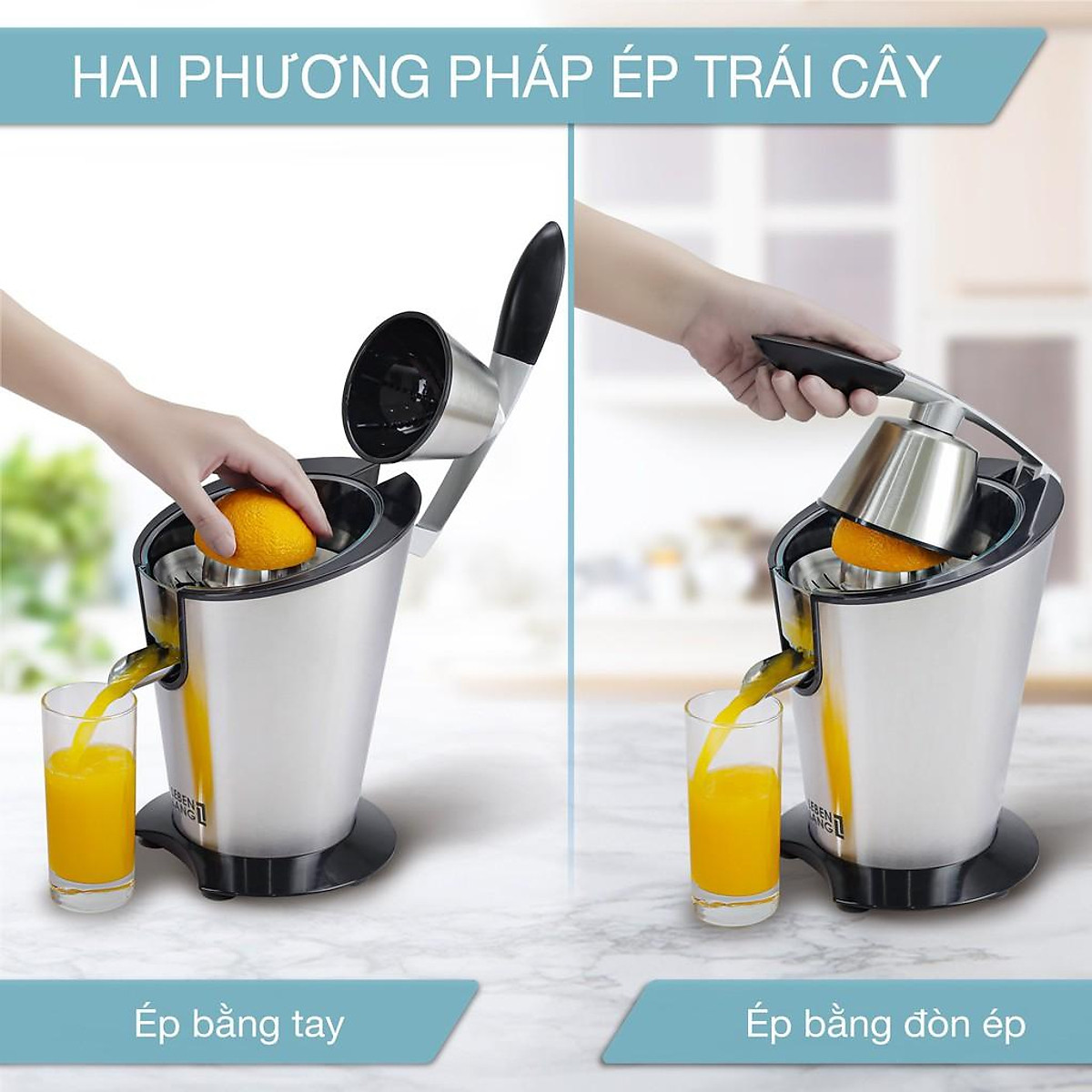 Dễ dàng ép và thao tác dễ dàng hơn