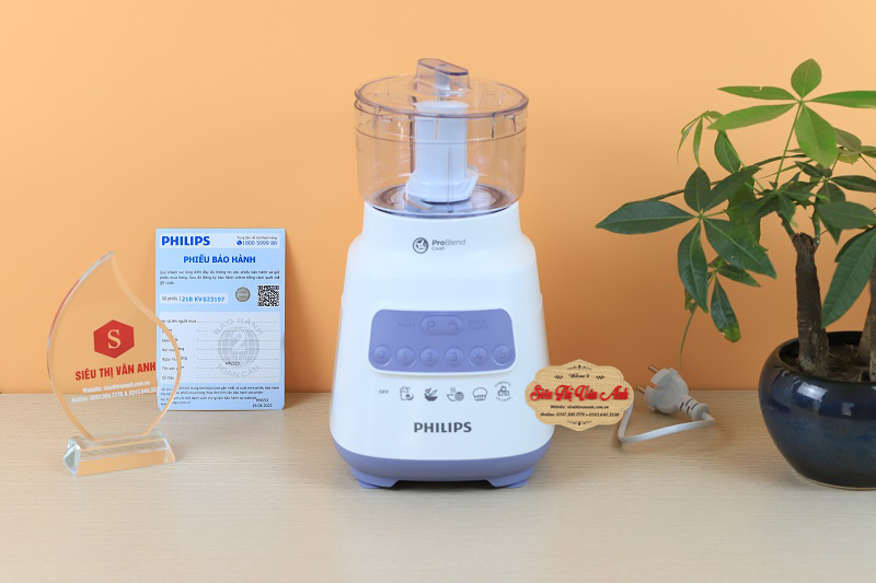 Cối xay thực phẩm ướt của Philips HR2223