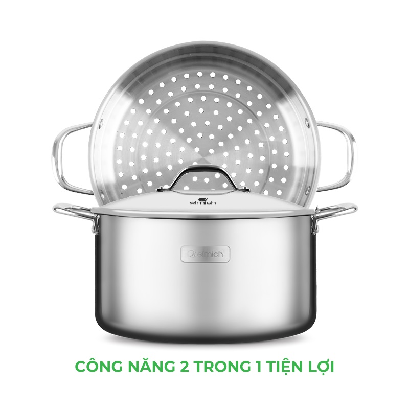 Nồi hấp đa năng 2 trong một